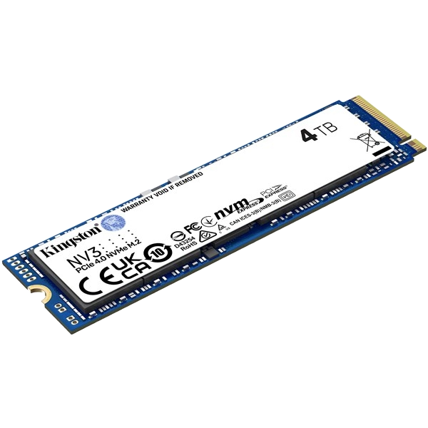 キングストン SSD 4TB Amazon.com: Kingston NV3 4TB M.2 2280 NVMe SSD | PCIe 4.0 Gen 4x4
